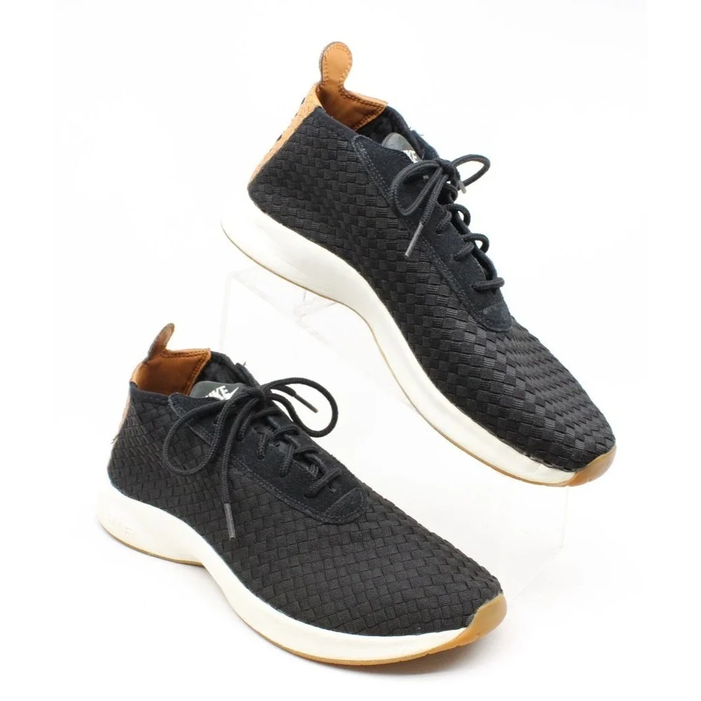 Nike Air Woven Boot Black/ Black-Dark Russet-Black Size 10 US‎ Running Shoes
